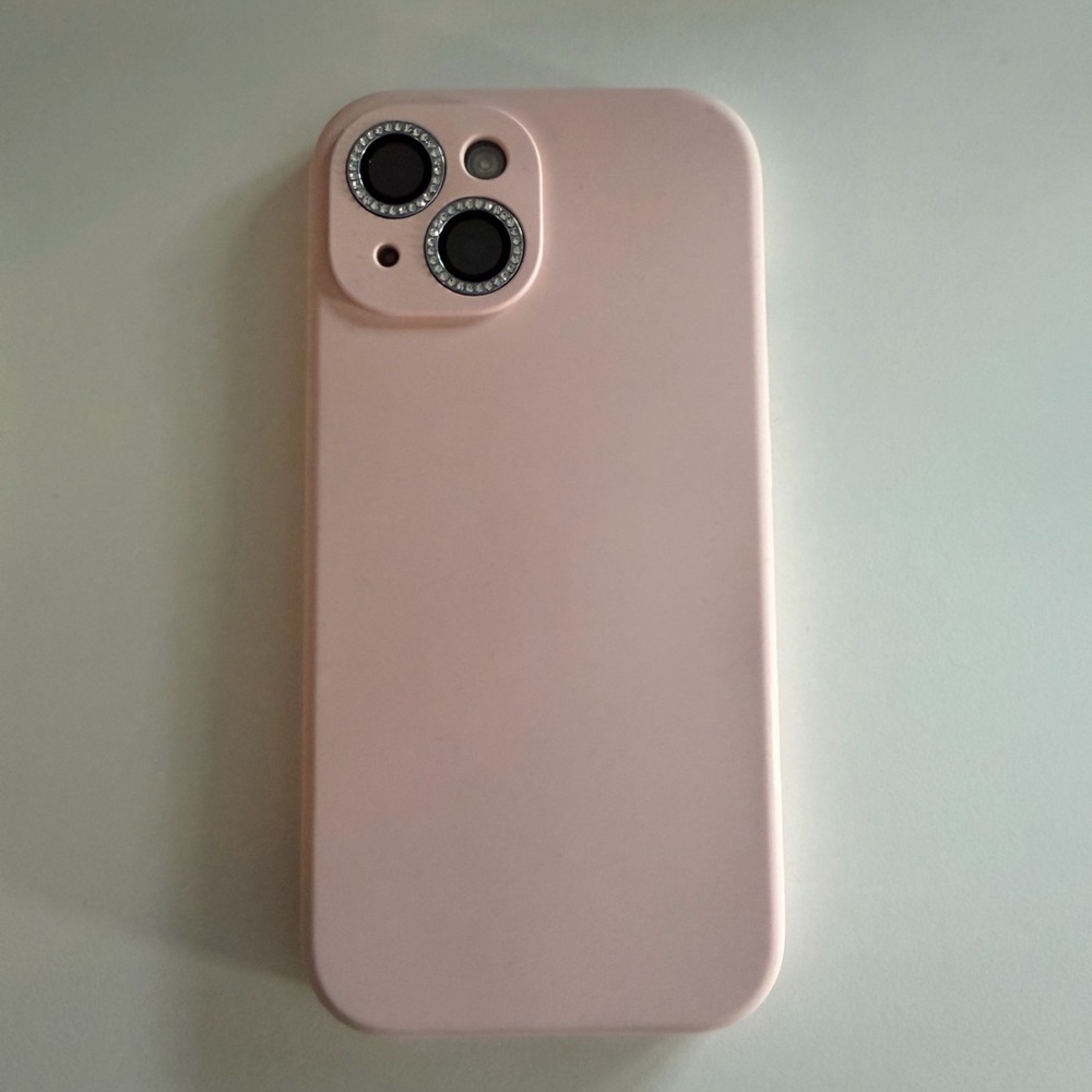 Pink iPhone 15 case